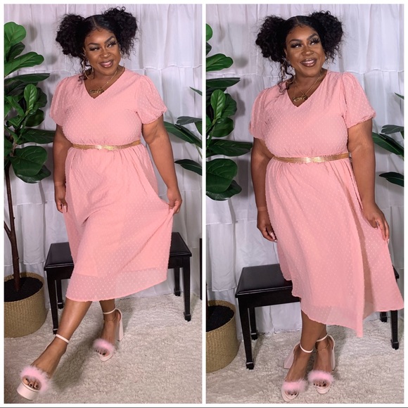 Dresses & Skirts - 💗Plus Size Posh Pink Dress💗
